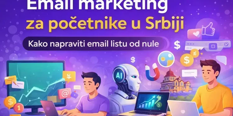 Email marketing za početnike u Srbiji – kako napraviti email listu i automatizaciju