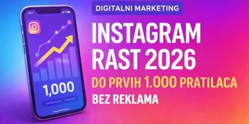 Instagram organski rast u Srbiji – kako do prvih 1000 pratilaca bez reklama