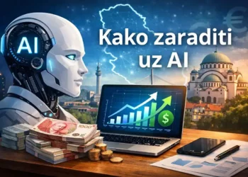Kako zaraditi uz AI u Srbiji – primer AI freelance zarade i rada od kuće