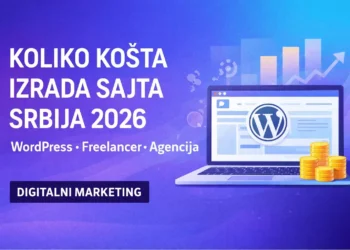 koliko košta izrada sajta u Srbiji 2026 cena wordpress sajta